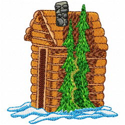 Dog Home Embroidery Design 1 Dog Home Embroidery Design 1